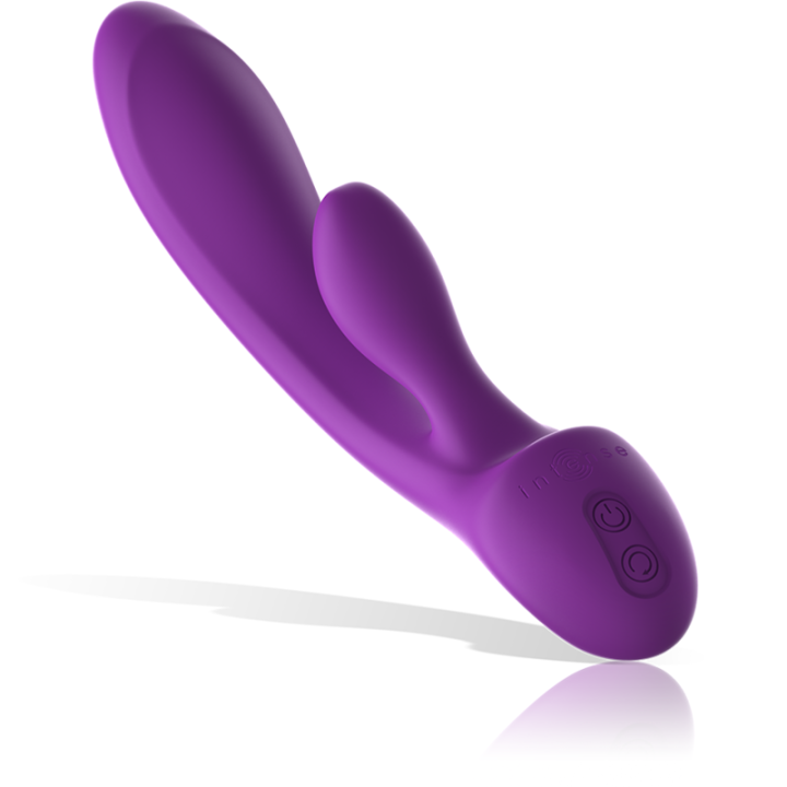 Luigi Rabbit Vibrator Flüssiges Silikon Lila von Intense Fun | Fesselliebe.de