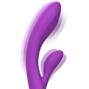 Luigi Rabbit Vibrator Flüssiges Silikon Lila von Intense Fun