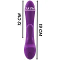 Luigi Rabbit Vibrator Flüssiges Silikon Lila von Intense Fun