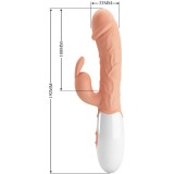 Osterhasen-Vibrator mit Stimulator von Pretty Love | Fesselliebe.de