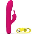 Bwild Bunny Infinite Klassischer wiederaufladbarer Vibrator Rosa Silikon von B Swish