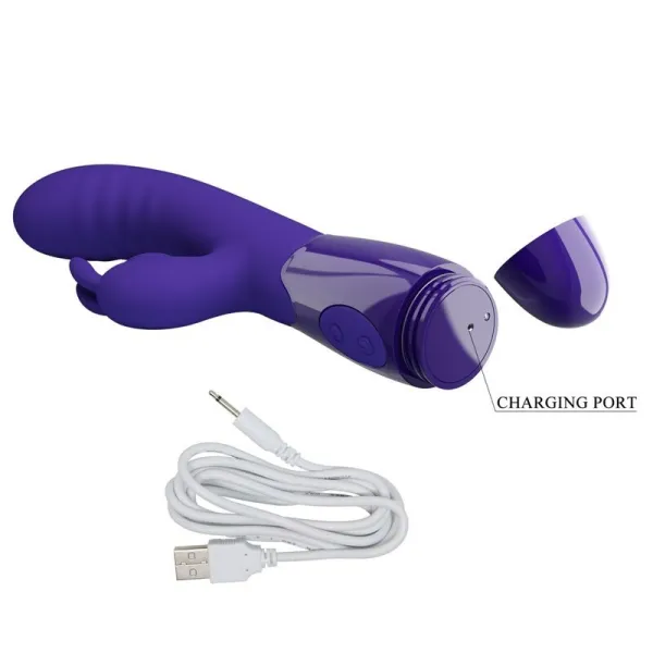 Cerberus Youth Violet Rabbit Vibrator von Pretty Love Youth | Fesselliebe.de