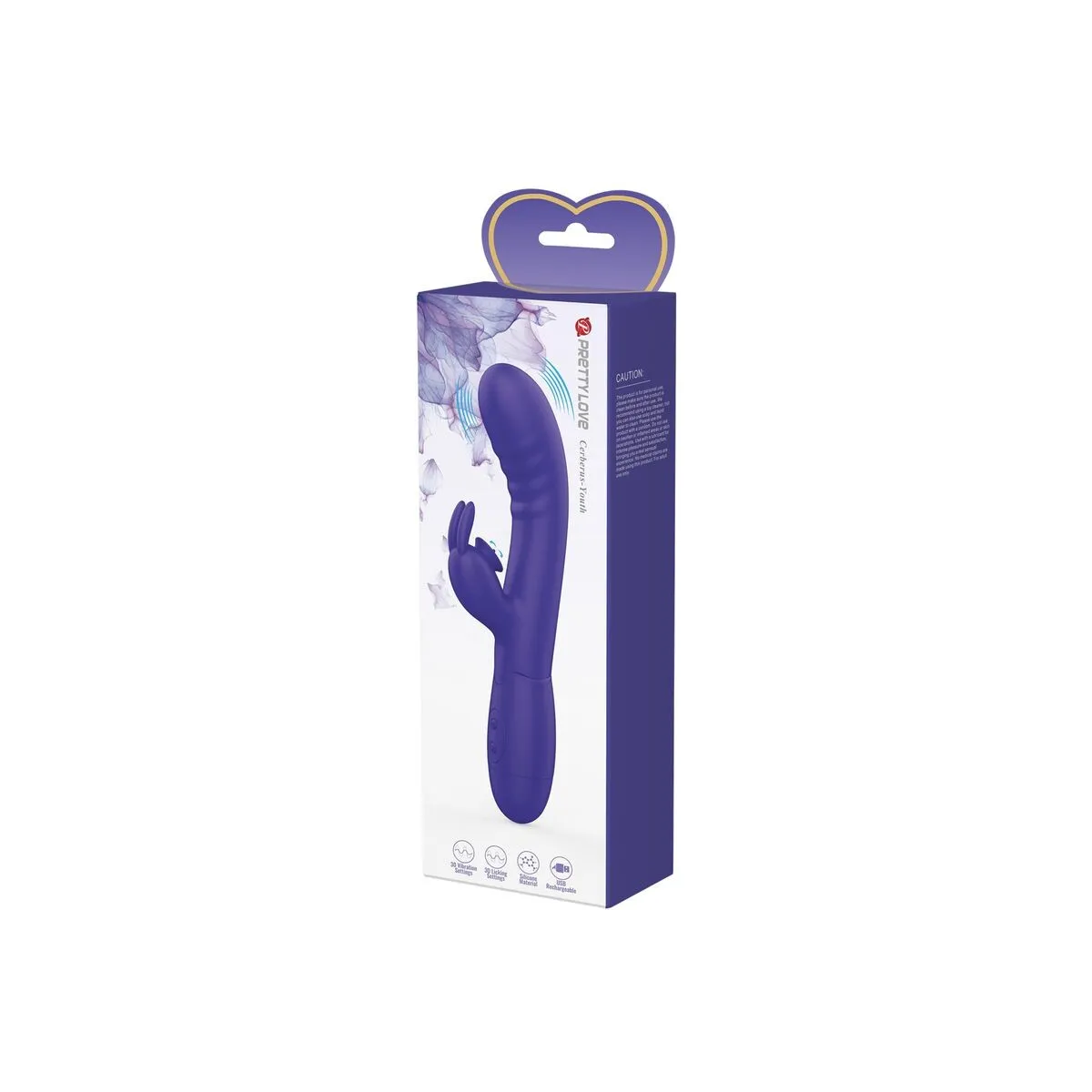 Cerberus Youth Violet Rabbit Vibrator von Pretty Love Youth | Fesselliebe.de