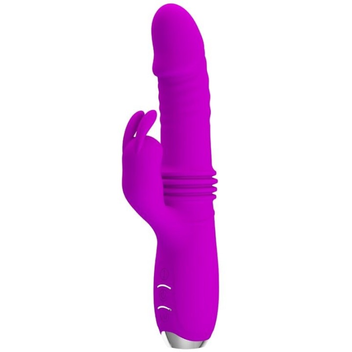 Dorothy Purple wiederaufladbarer Rabbitvibrator von Pretty Love C-Type | Fesselliebe.de