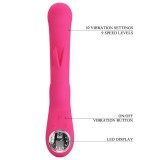 Lamar Rabbit Vibrator & Rosa G-Spot von Pretty Love Led | Fesselliebe.de