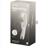 Spinning Rabbit 1 Klitoris und G-Spot Stimulation Beige von Satisfyer Vibrator | Fesselliebe.de