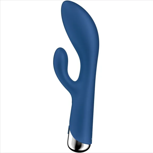Spinning Rabbit 1 Klitoris und G-Spot Stimulation Blau von Satisfyer Vibrator | Fesselliebe.de
