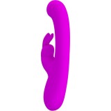 Lamar Rabbit Vibrator & Violetter G-Spot von Pretty Love Flirtation | Fesselliebe.de
