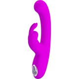 Lamar Rabbit Vibrator & Violetter G-Spot von Pretty Love Flirtation | Fesselliebe.de