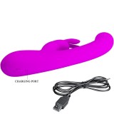 Lamar Rabbit Vibrator & Violetter G-Spot von Pretty Love Flirtation | Fesselliebe.de