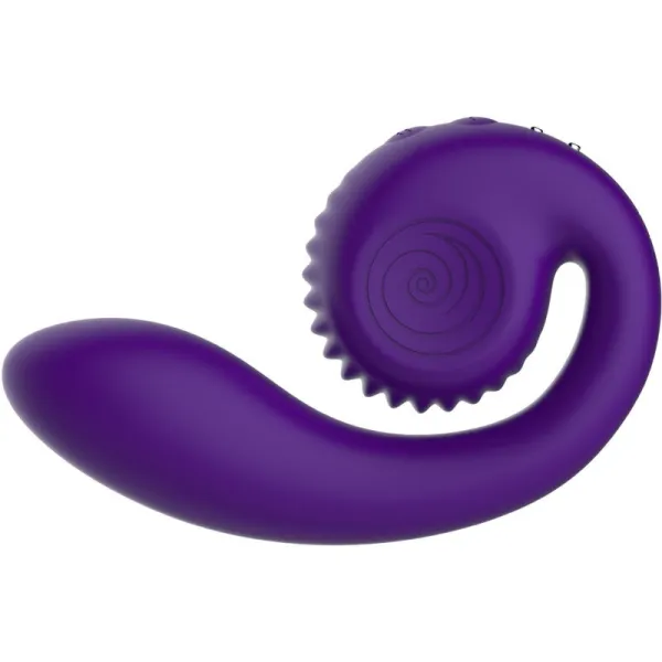 Gizi Dual Stimulator Violett von Snail Vibe | Fesselliebe.de