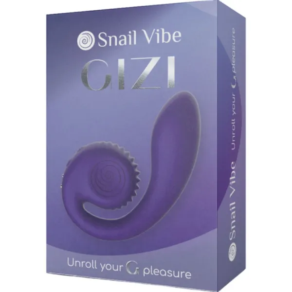 Gizi Dual Stimulator Violett von Snail Vibe | Fesselliebe.de