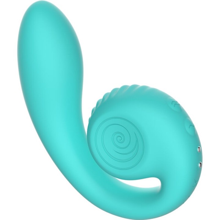 Gizi Dual Stimulator Türkis von Snail Vibe | Fesselliebe.de