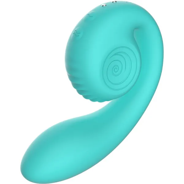 Gizi Dual Stimulator Türkis von Snail Vibe | Fesselliebe.de