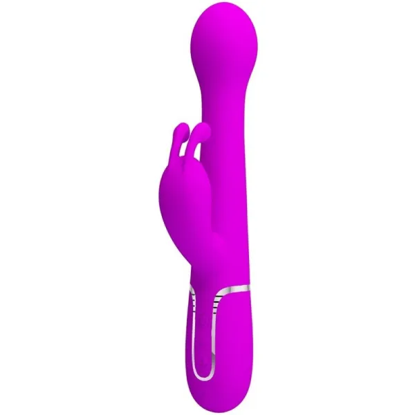 Dejon Rabbit Vibrator 3 In 1 Multifunktionsviolett von Pretty Love Flirtation | Fesselliebe.de