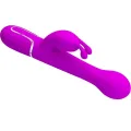 Dejon Rabbit Vibrator 3 In 1 Multifunktionsviolett von Pretty Love Flirtation