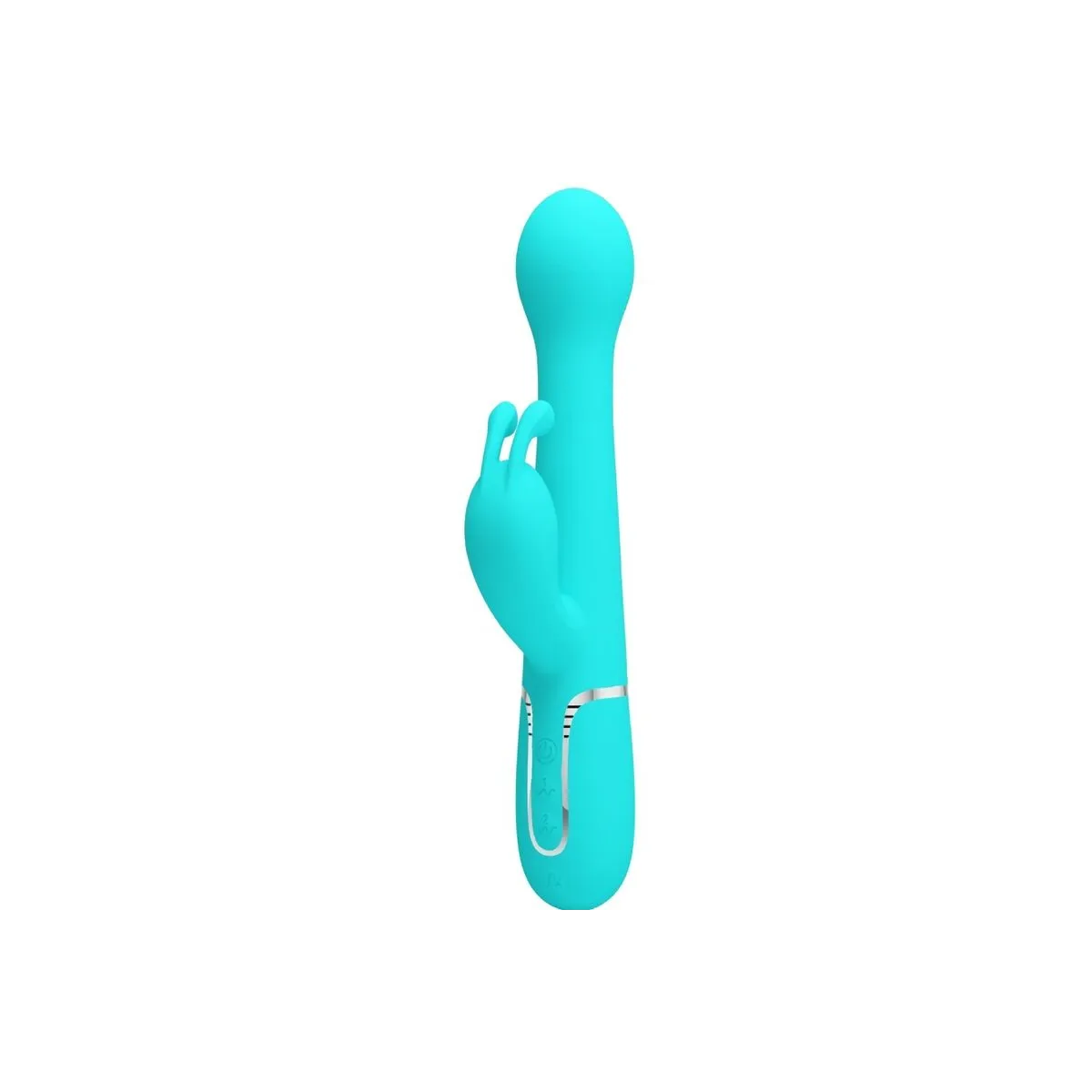 Dejon Rabbit Vibrator 3 In 1 Multifunktions-Aquagrün von Pretty Love Flirtation | Fesselliebe.de