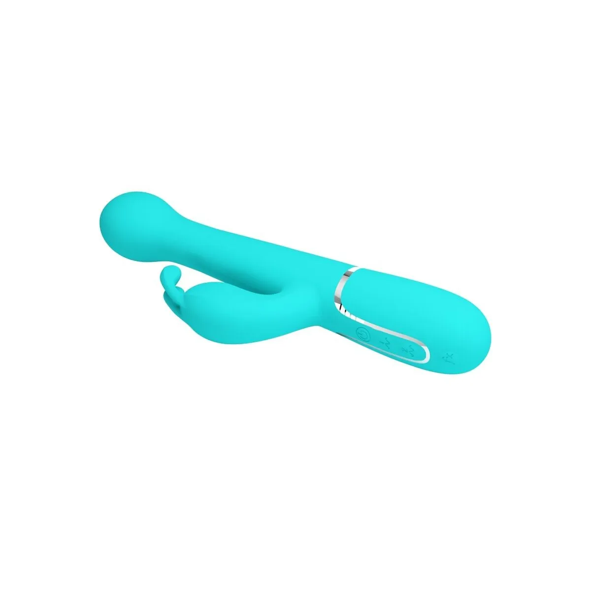 Dejon Rabbit Vibrator 3 In 1 Multifunktions-Aquagrün von Pretty Love Flirtation | Fesselliebe.de