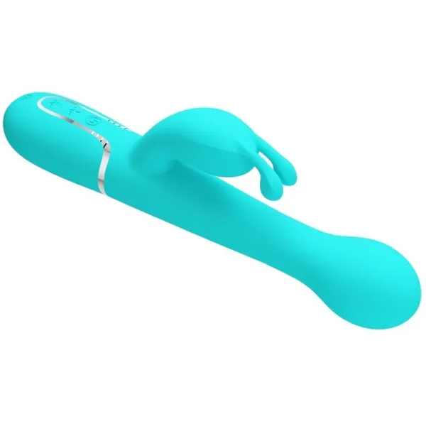 Dejon Rabbit Vibrator 3 In 1 Multifunktions-Aquagrün von Pretty Love Flirtation | Fesselliebe.de