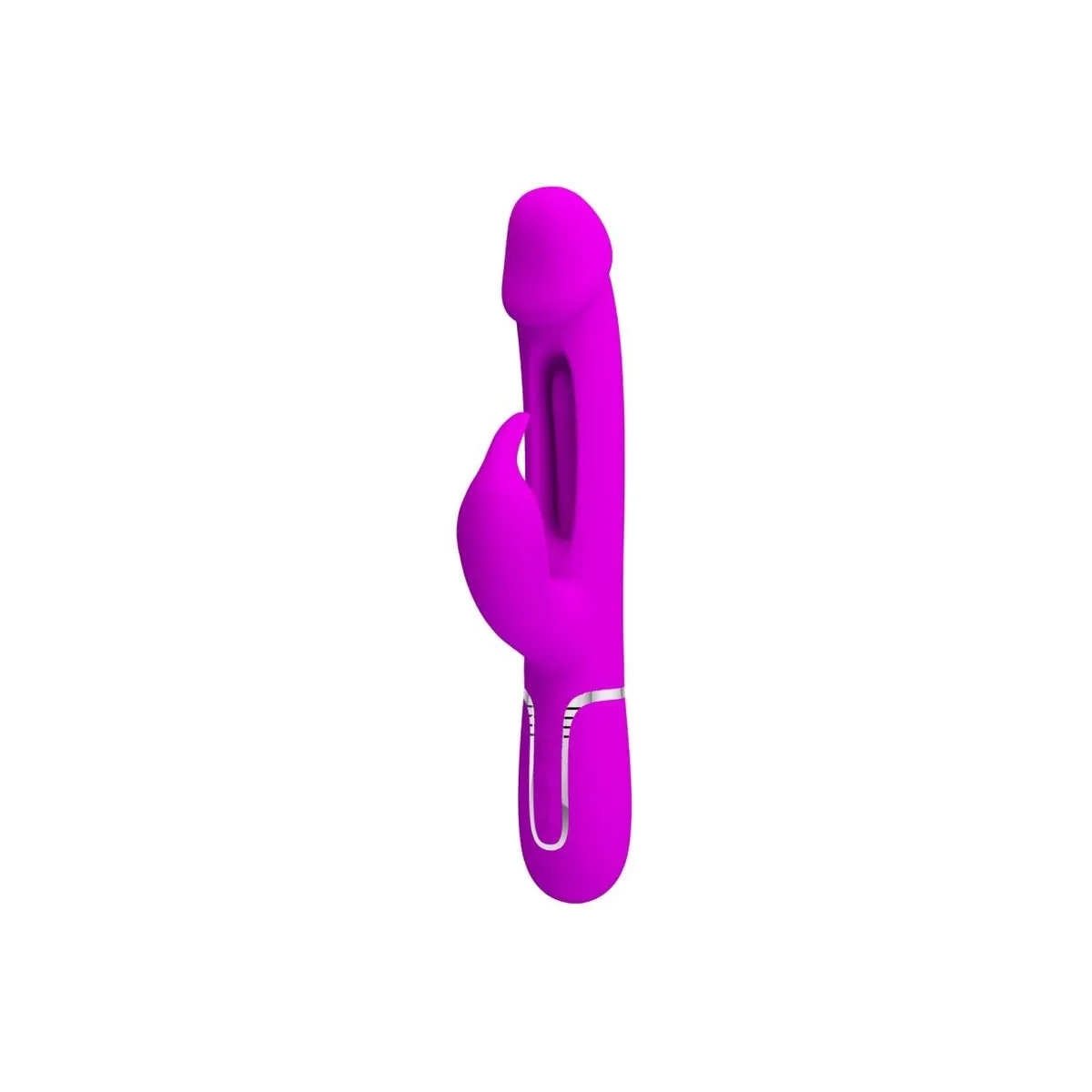 Dejon Rabbit Vibrator 3 In 1 Multifunktions Fucsia von Pretty Love Flirtation | Fesselliebe.de