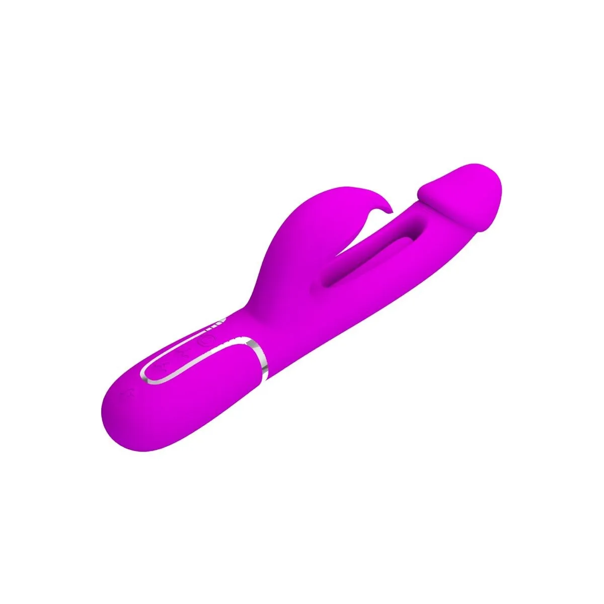 Dejon Rabbit Vibrator 3 In 1 Multifunktions Fucsia von Pretty Love Flirtation | Fesselliebe.de