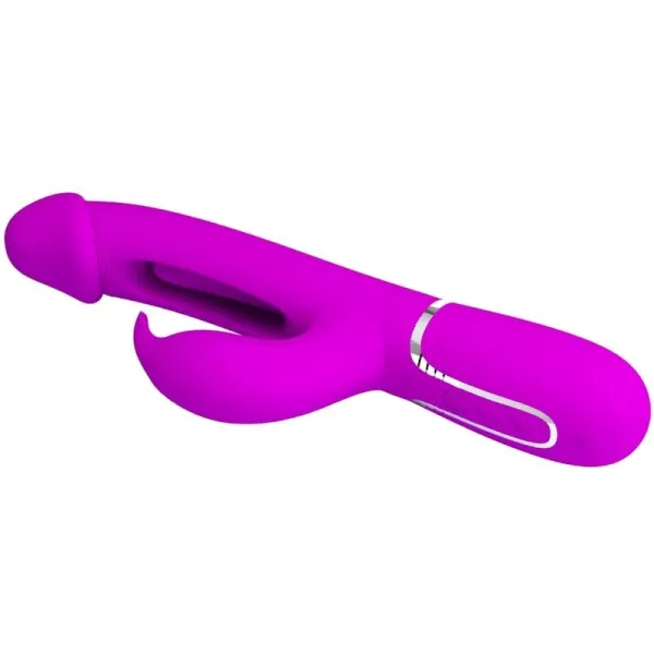 Dejon Rabbit Vibrator 3 In 1 Multifunktions Fucsia von Pretty Love Flirtation | Fesselliebe.de