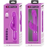 Dejon Rabbit Vibrator 3 In 1 Multifunktions Fucsia von Pretty Love Flirtation | Fesselliebe.de