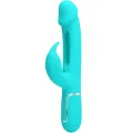 Dejon Rabbit Vibrator 3 In 1 Multifunktions-Aquagrün von Pretty Love Flirtation