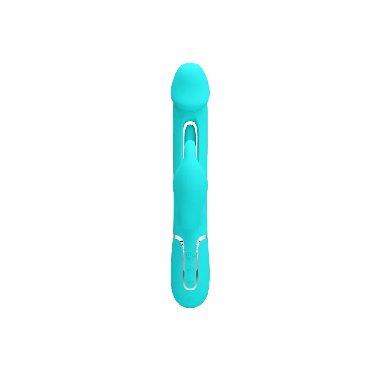 Dejon Rabbit Vibrator 3 In 1 Multifunktions-Aquagrün von Pretty Love Flirtation | Fesselliebe.de