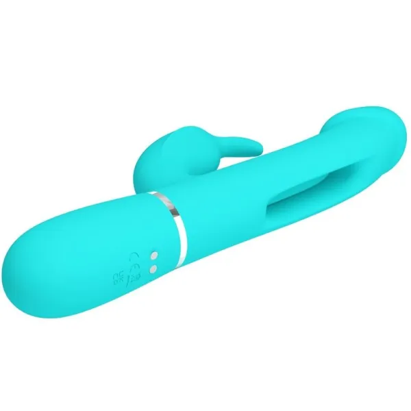 Dejon Rabbit Vibrator 3 In 1 Multifunktions-Aquagrün von Pretty Love Flirtation | Fesselliebe.de
