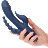 Vibrator Dreifach-Orgasmus Blau von Calexotics | Fesselliebe.de