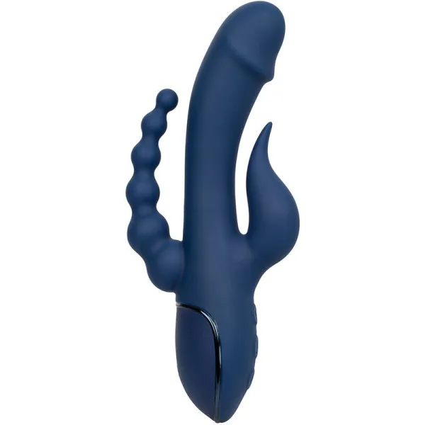Vibrator Dreifach-Orgasmus Blau von Calexotics | Fesselliebe.de