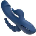 Vibrator Dreifach-Orgasmus Blau von Calexotics
