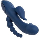 Vibrator Dreifach-Orgasmus Blau von Calexotics | Fesselliebe.de