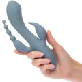 Vibrator Triple Ecstasy Grau von Calexotics