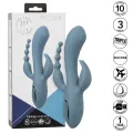 Vibrator Triple Ecstasy Grau von Calexotics