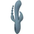 Vibrator Triple Ecstasy Grau von Calexotics