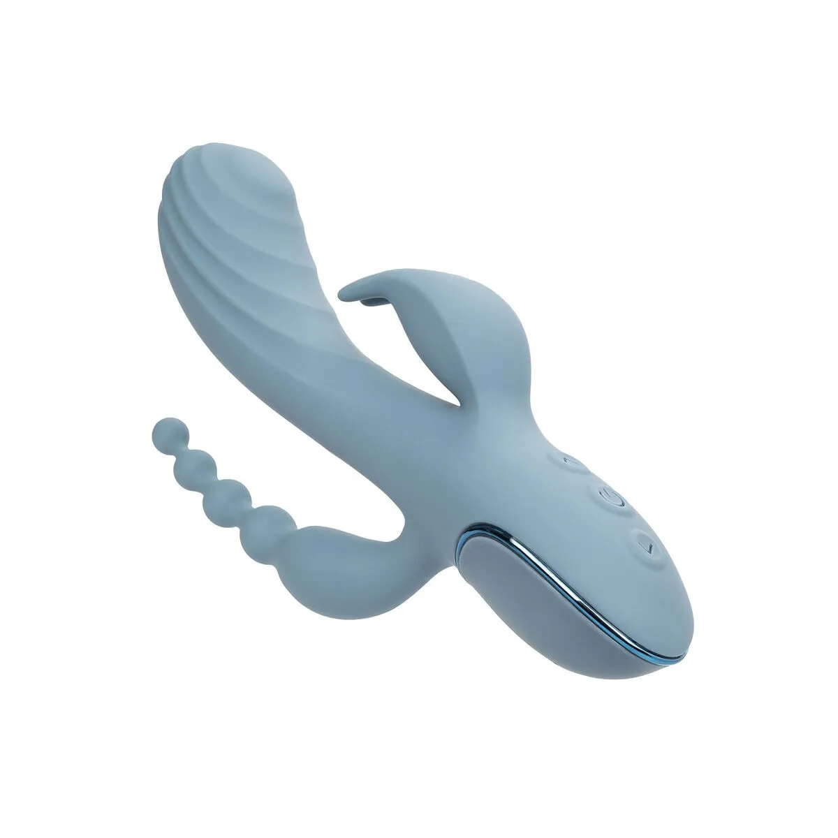 Vibrator Triple Ecstasy Grau von Calexotics | Fesselliebe.de
