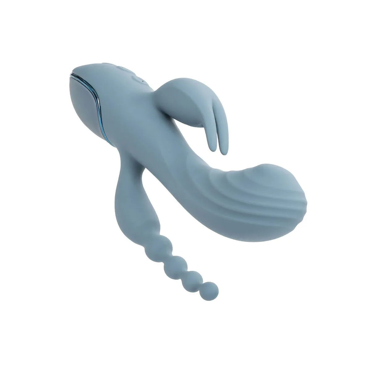Vibrator Triple Ecstasy Grau von Calexotics | Fesselliebe.de