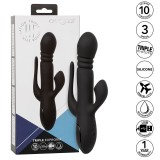 Vibrator Triple Euphoria Schwarz von Calexotics | Fesselliebe.de