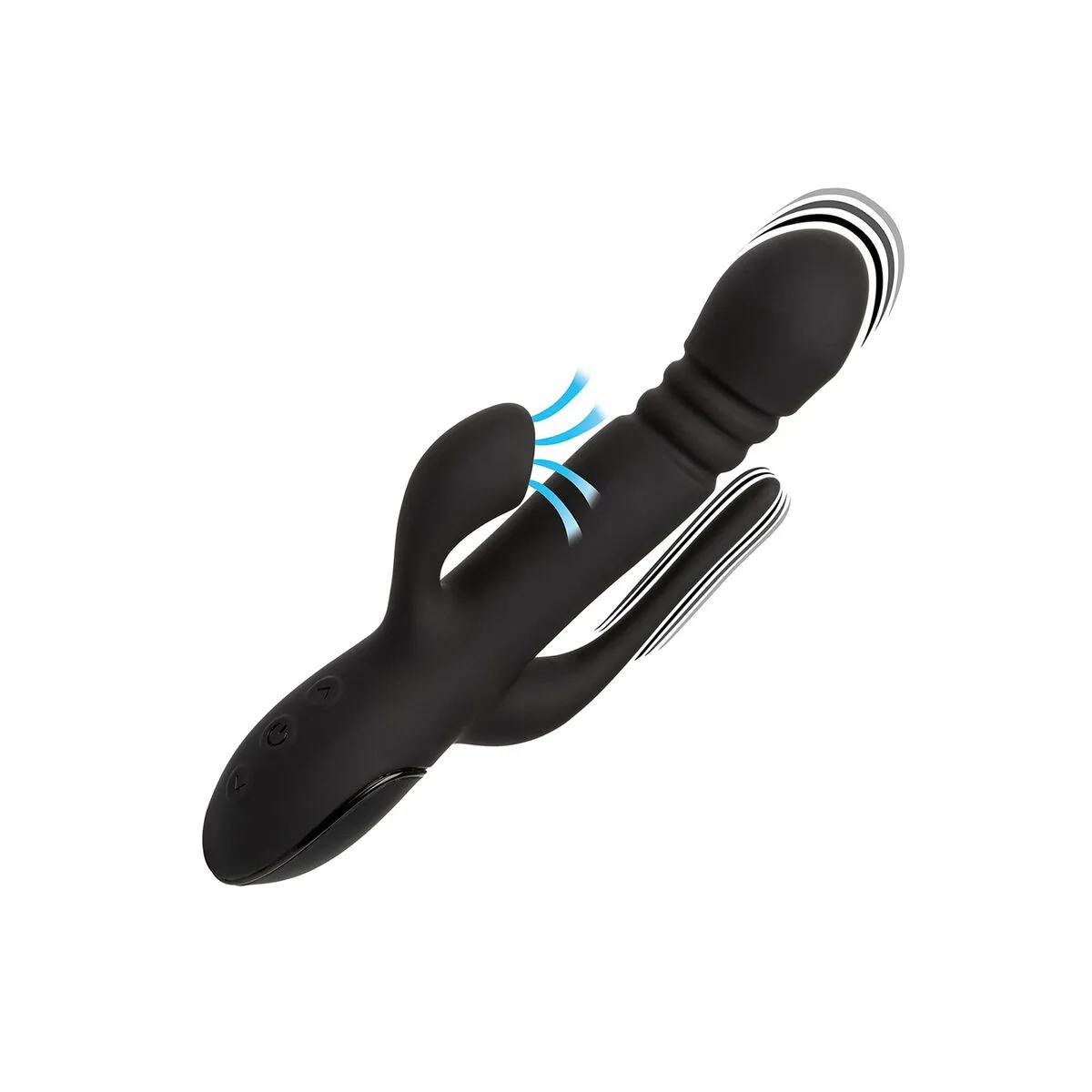 Vibrator Triple Euphoria Schwarz von Calexotics | Fesselliebe.de