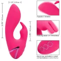 So, Cal Sunshine Vibrator Rabbit Fuchsia von California Dreaming von Calexotics