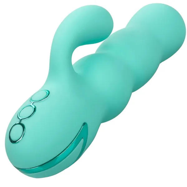 Del Mar Diva Vibrator Rabbir Aqua Grün von California Dreaming von Calexotics | Fesselliebe.de