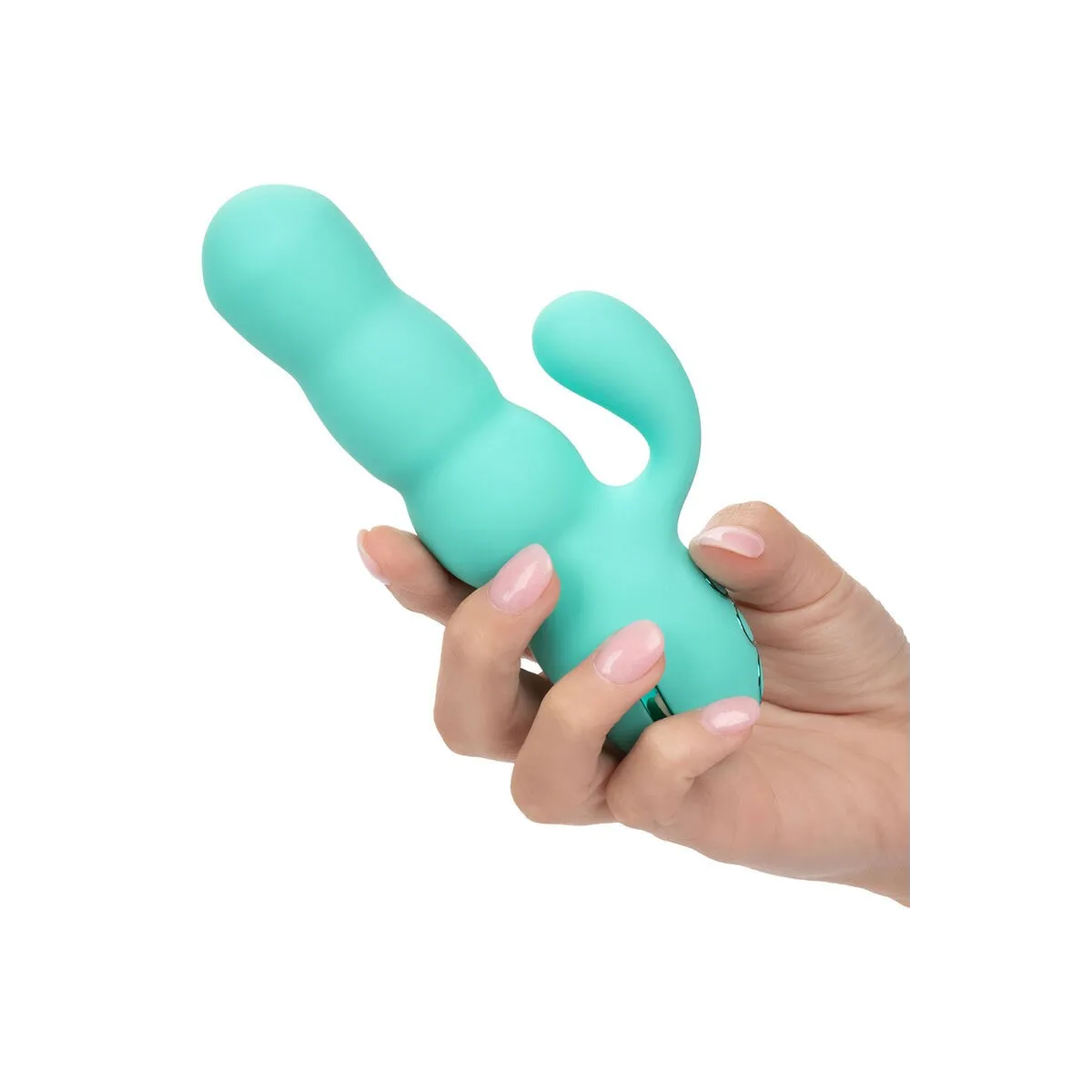 Del Mar Diva Vibrator Rabbir Aqua Grün von California Dreaming von Calexotics | Fesselliebe.de