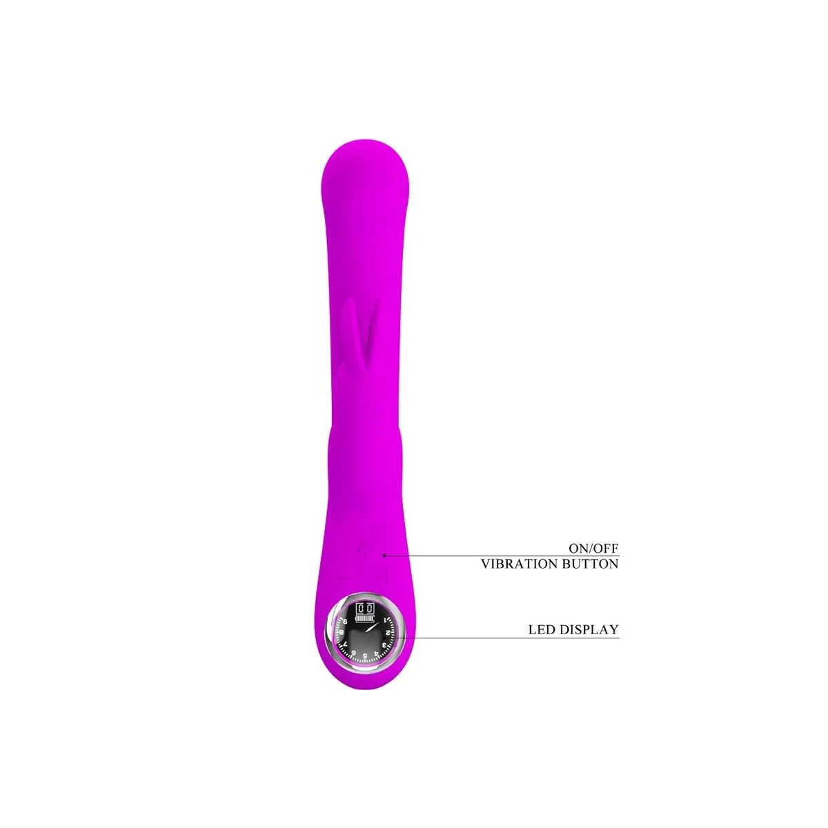 Skylar Lila Stimulator-Vibrator von Pretty Love Flirtation | Fesselliebe.de