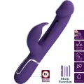 Kampas Rabbit 3 In 1 Multifunktionsvibrator mit Zunge Violett von Pretty Love Flirtation