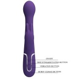 Dejon Rabbit Vibrator 3 In 1 Multifunktions-Lila von Pretty Love Flirtation | Fesselliebe.de