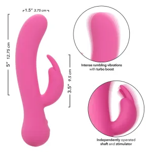 First Time Vibrator Rabbit wiederaufladbar Rosa von Calexotics
