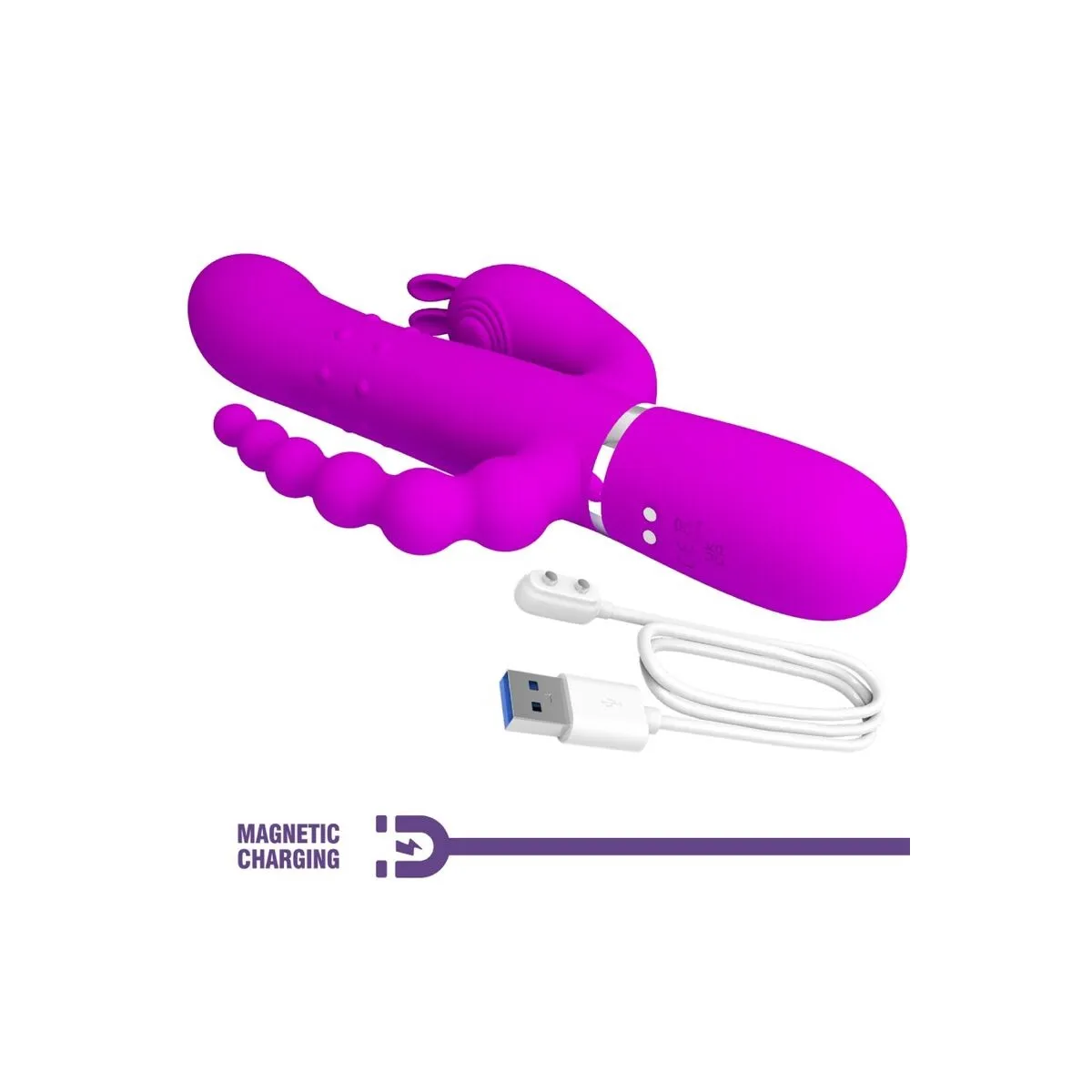 Cammy Triple Vibrator Multifunktion 4 In 1 Rosa von Pretty Love Flirtation | Fesselliebe.de