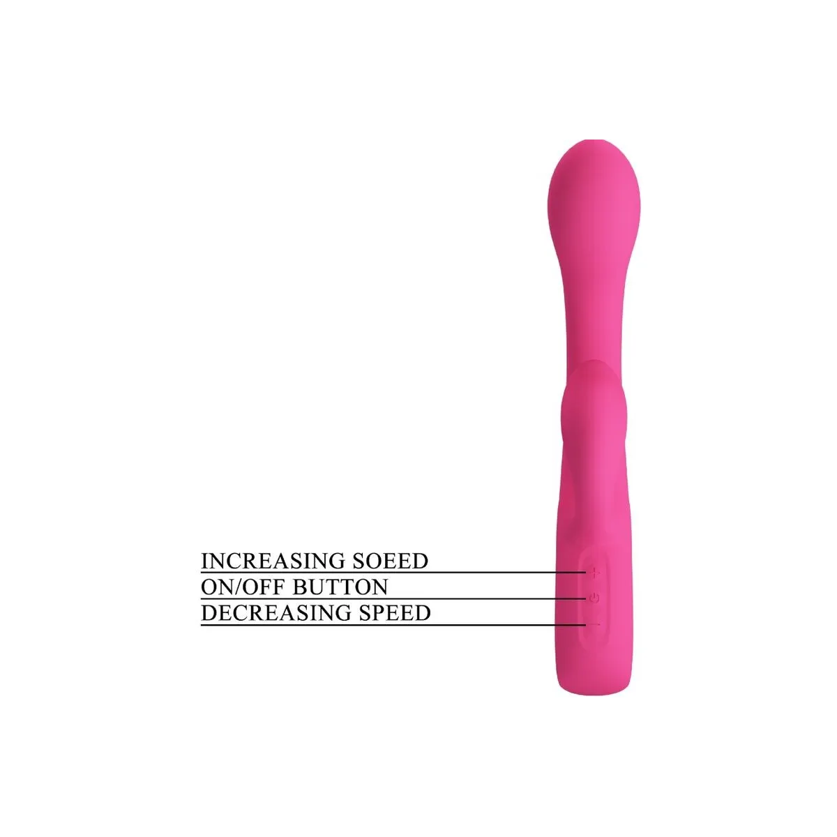 Fritz Rabbit Vibrator 12 Vibrationen Rosa von Pretty Love Flirtation | Fesselliebe.de